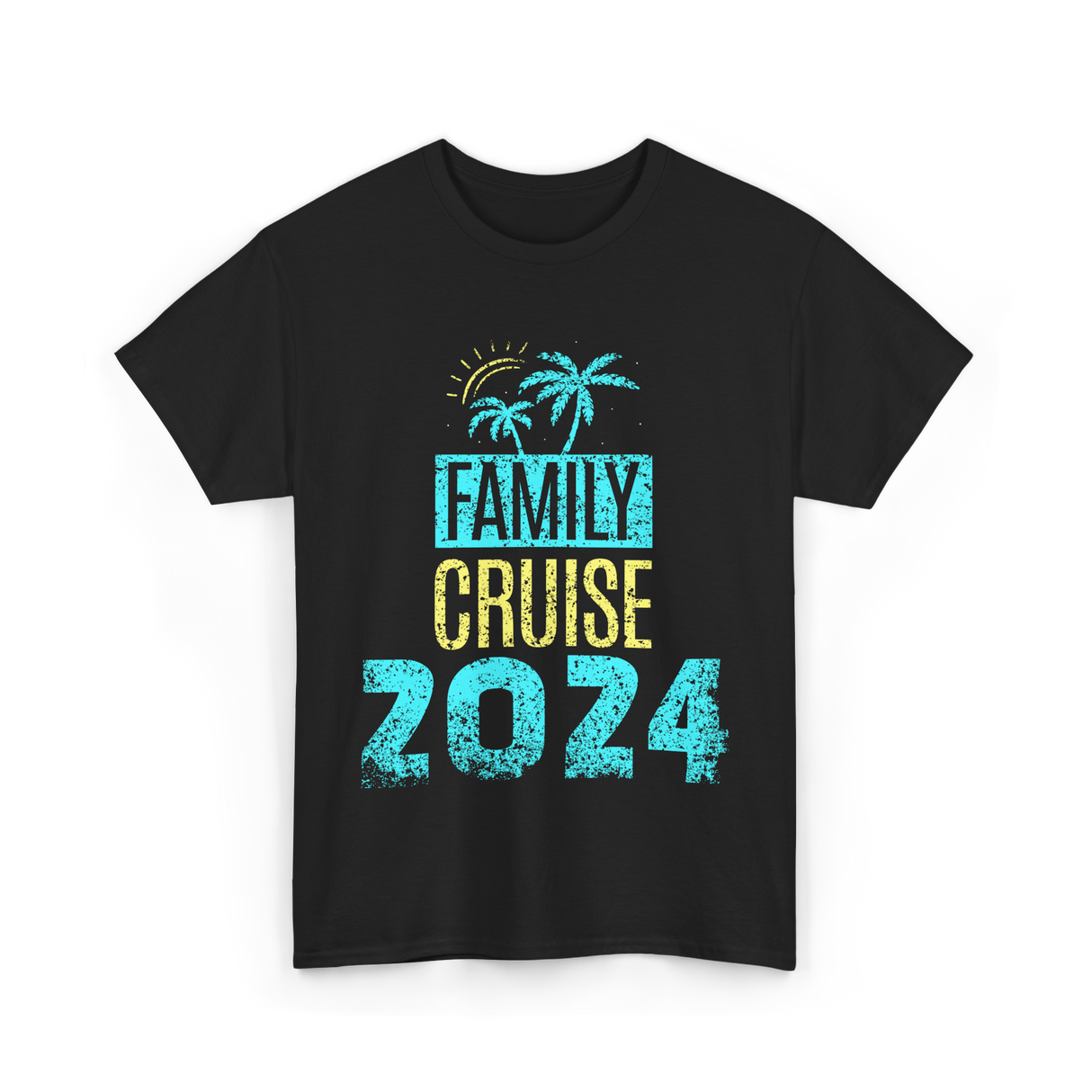 Family Cruise 2024 Travel T-Shirt - Black