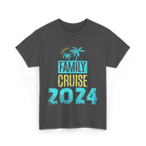 Family Cruise 2024 Travel T-Shirt - Dark Heather