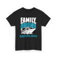 Family Cruise Greenland Cruising T-Shirt - Black