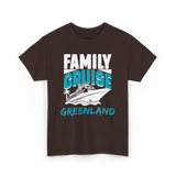 Family Cruise Greenland Cruising T-Shirt - Dark Chocolate