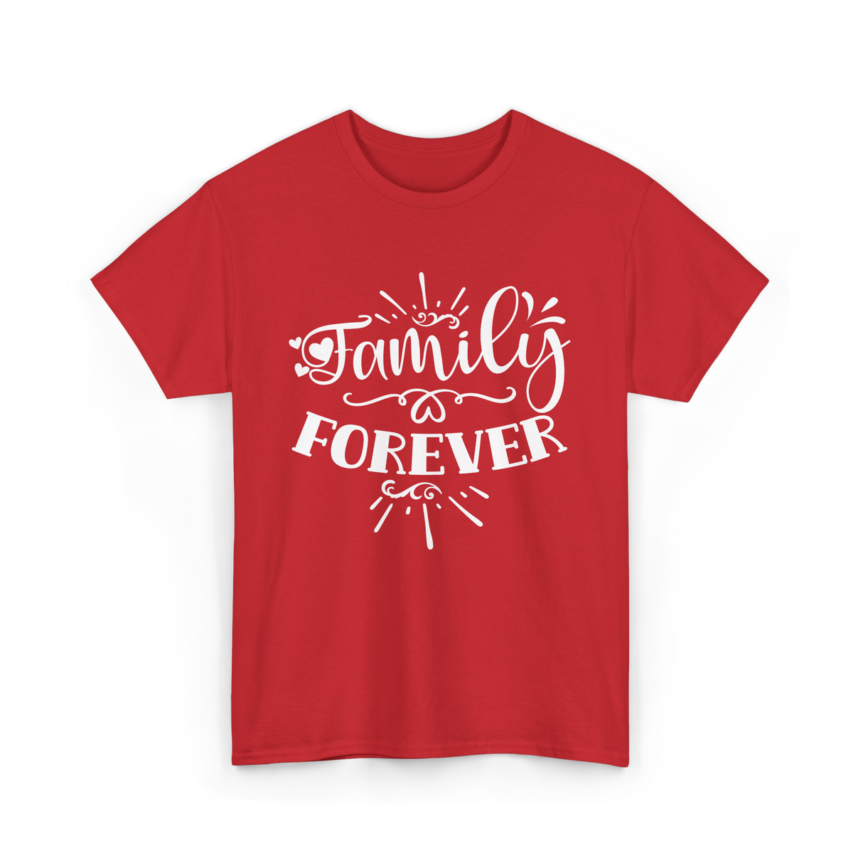 Family Forever Family Reunion T-Shirt - Red