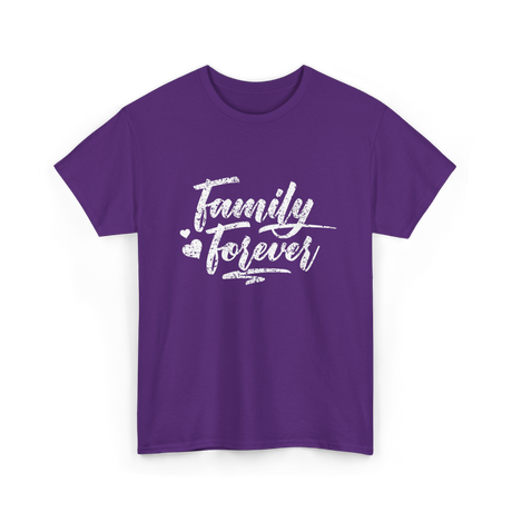 Family Forever Family Reunion T-Shirt - Purple