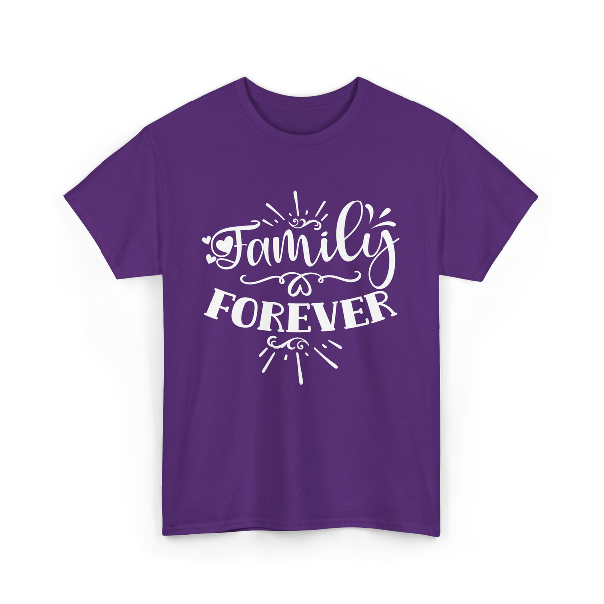 Family Forever Family Reunion T-Shirt - Purple