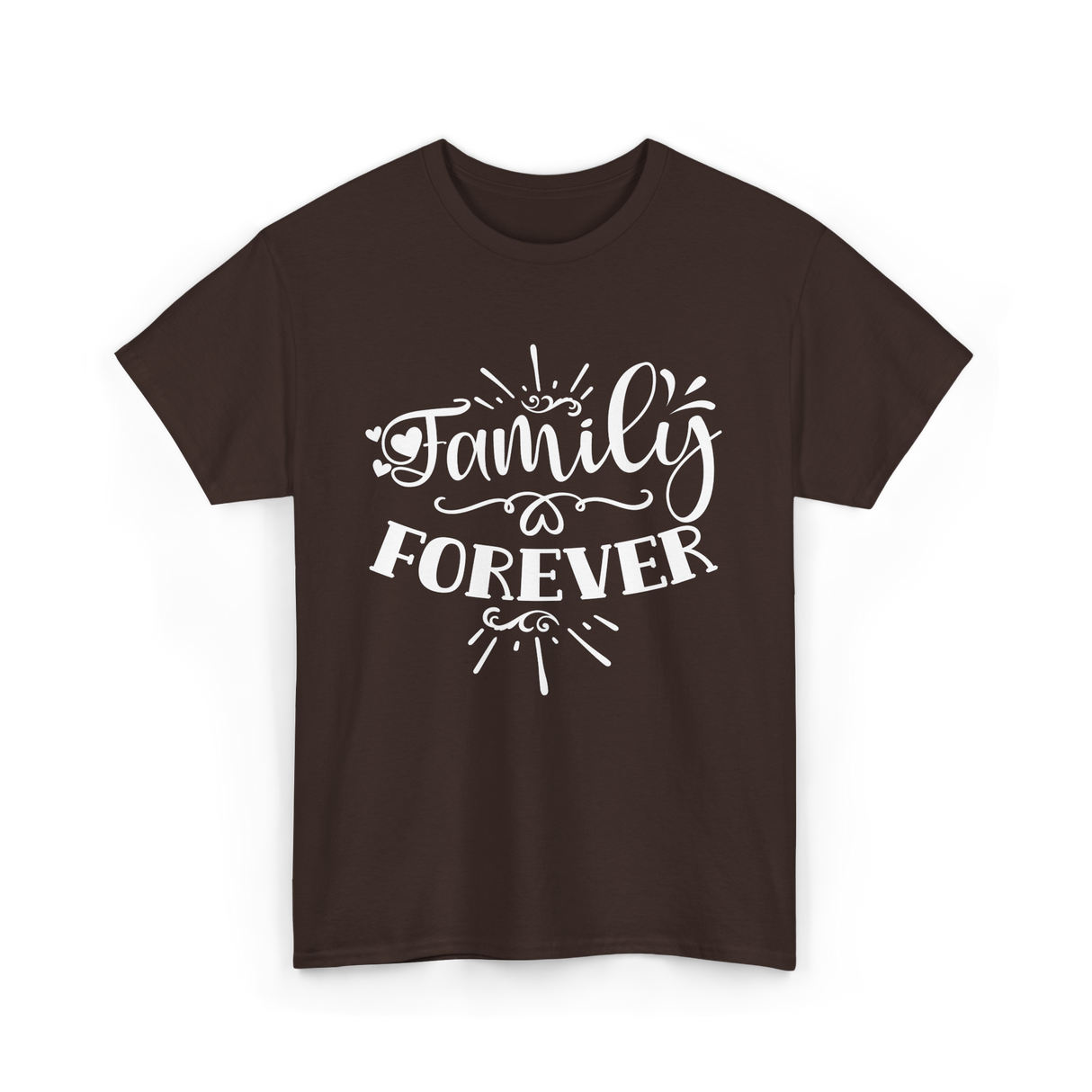 Family Forever Family Reunion T-Shirt - Dark Chocolate