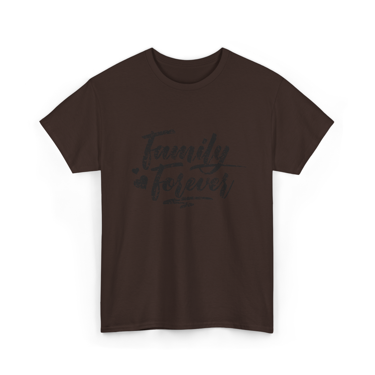 Family Forever Reunion Family T-Shirt - Dark Chocolate