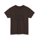 Family Forever Reunion Family T-Shirt - Dark Chocolate