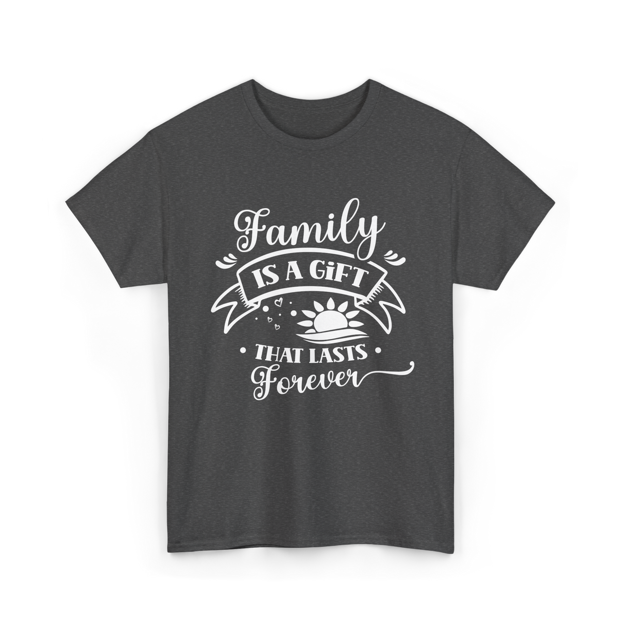 Family Is A Gift Family Reunion T-Shirt - Dark Heather