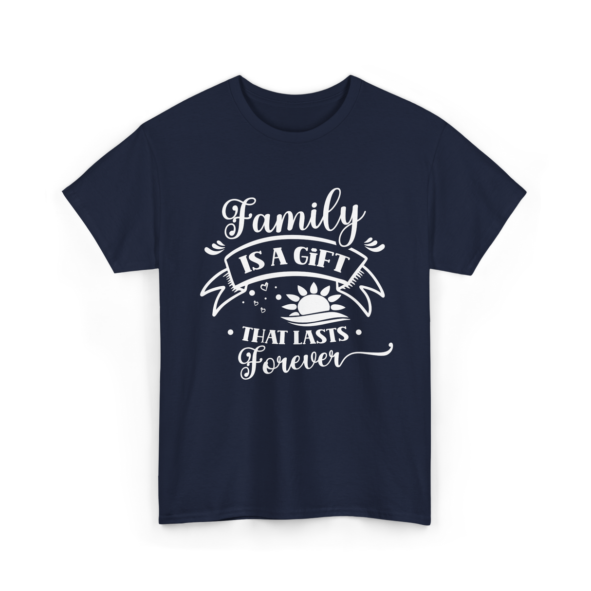 Family Is A Gift Family Reunion T-Shirt - Navy