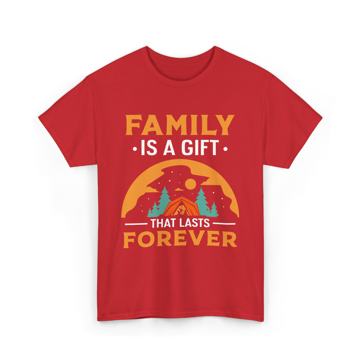 Family Is A Gift Family Reunion T-Shirt - Red