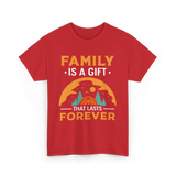 Family Is A Gift Family Reunion T-Shirt - Red