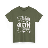 Family Is A Gift Family Reunion T-Shirt - Military Green