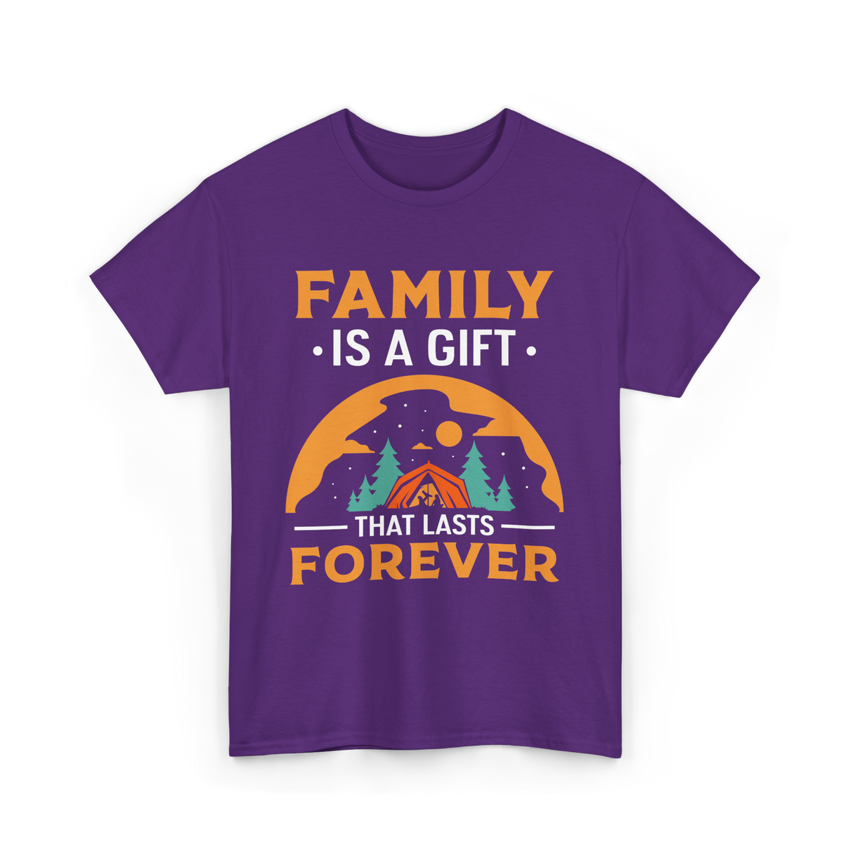 Family Is A Gift Family Reunion T-Shirt - Purple