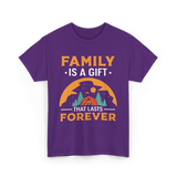 Family Is A Gift Family Reunion T-Shirt - Purple