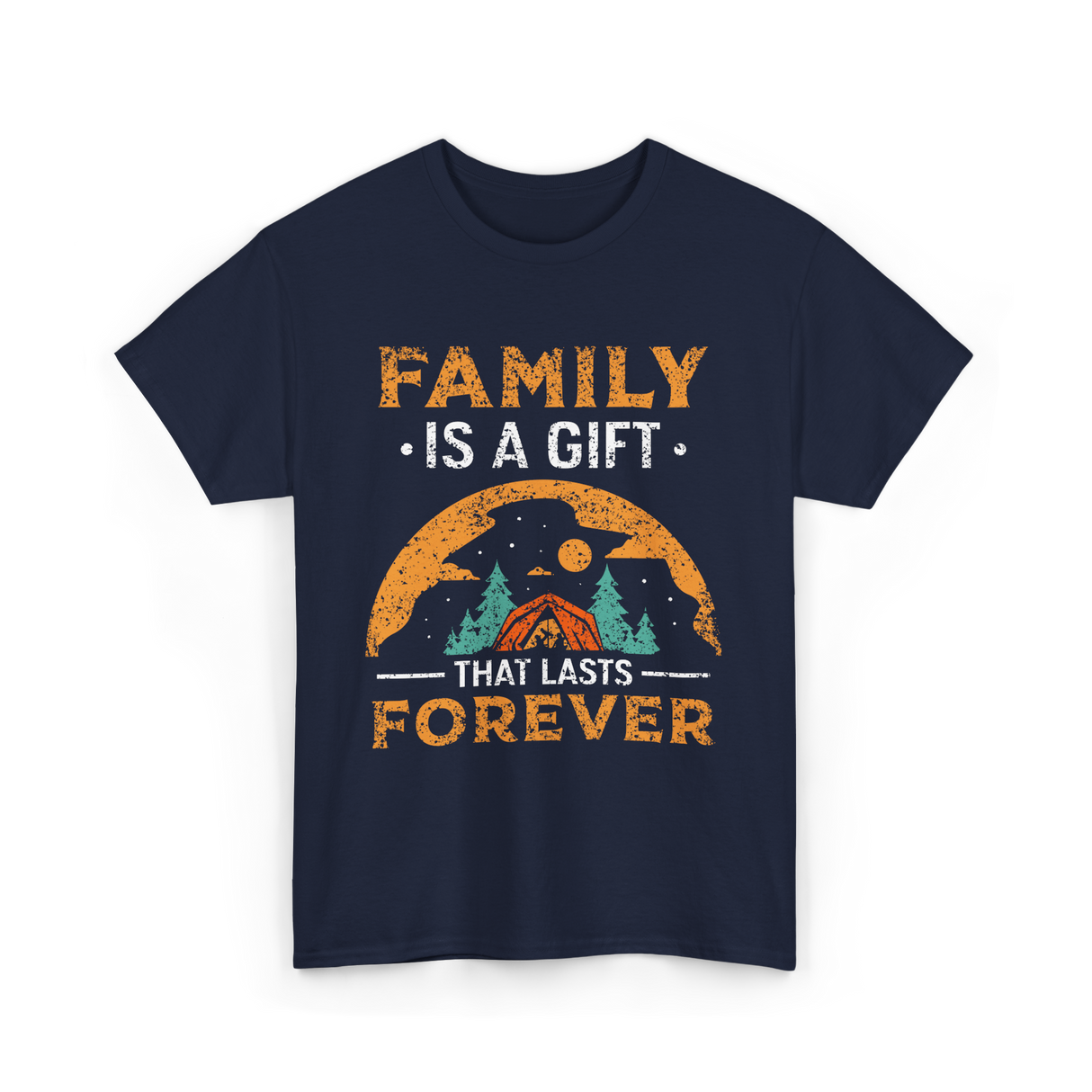 Family Is A Gift Family Reunion T-Shirt - Navy