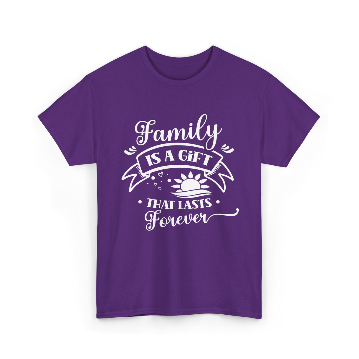 Family Is A Gift Family Reunion T-Shirt - Purple