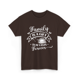 Family Is A Gift Family Reunion T-Shirt - Dark Chocolate