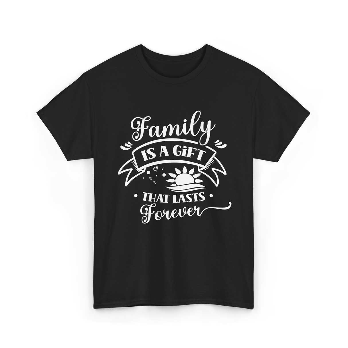 Family Is A Gift Family Reunion T-Shirt - Black