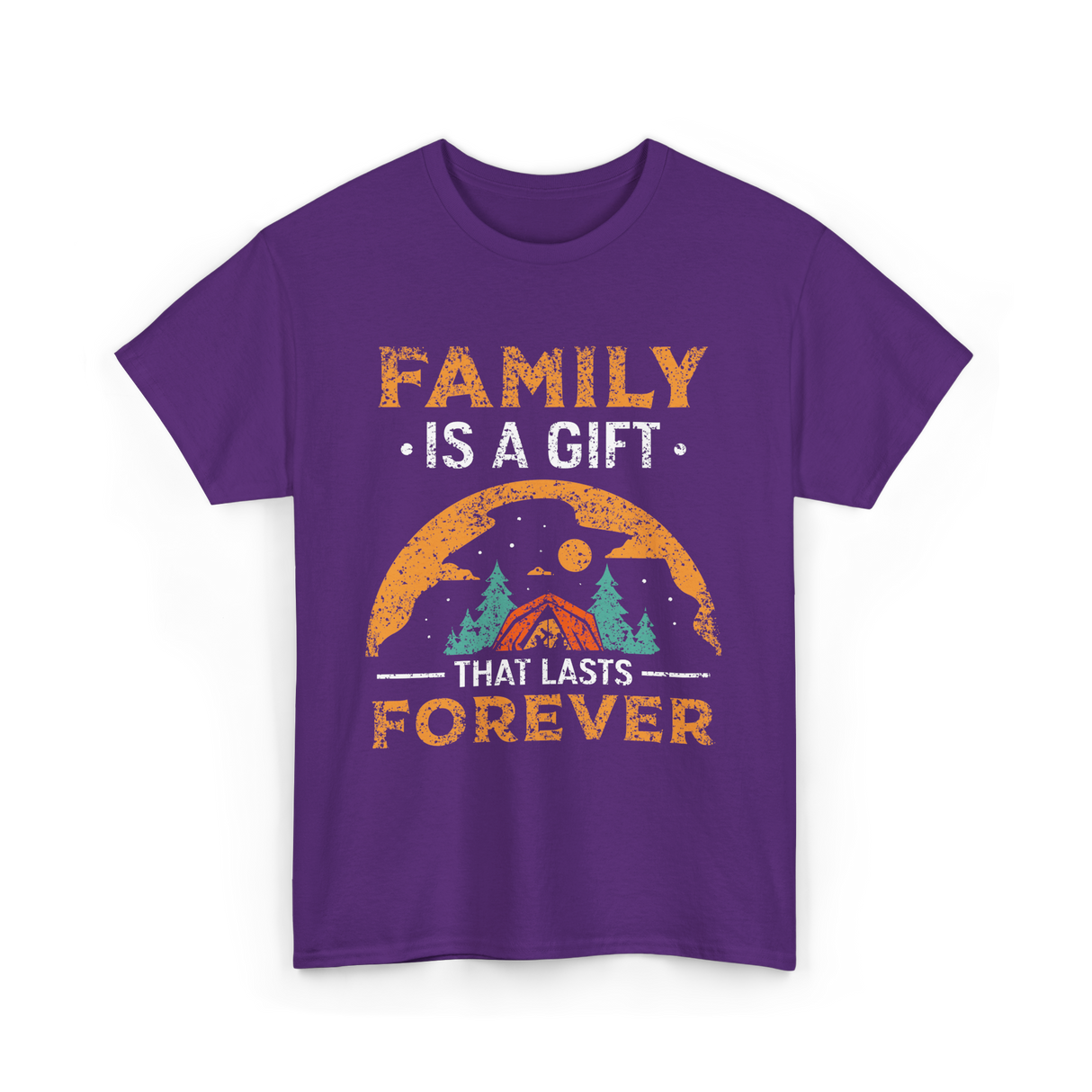 Family Is A Gift Family Reunion T-Shirt - Purple