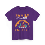 Family Is A Gift Family Reunion T-Shirt - Purple