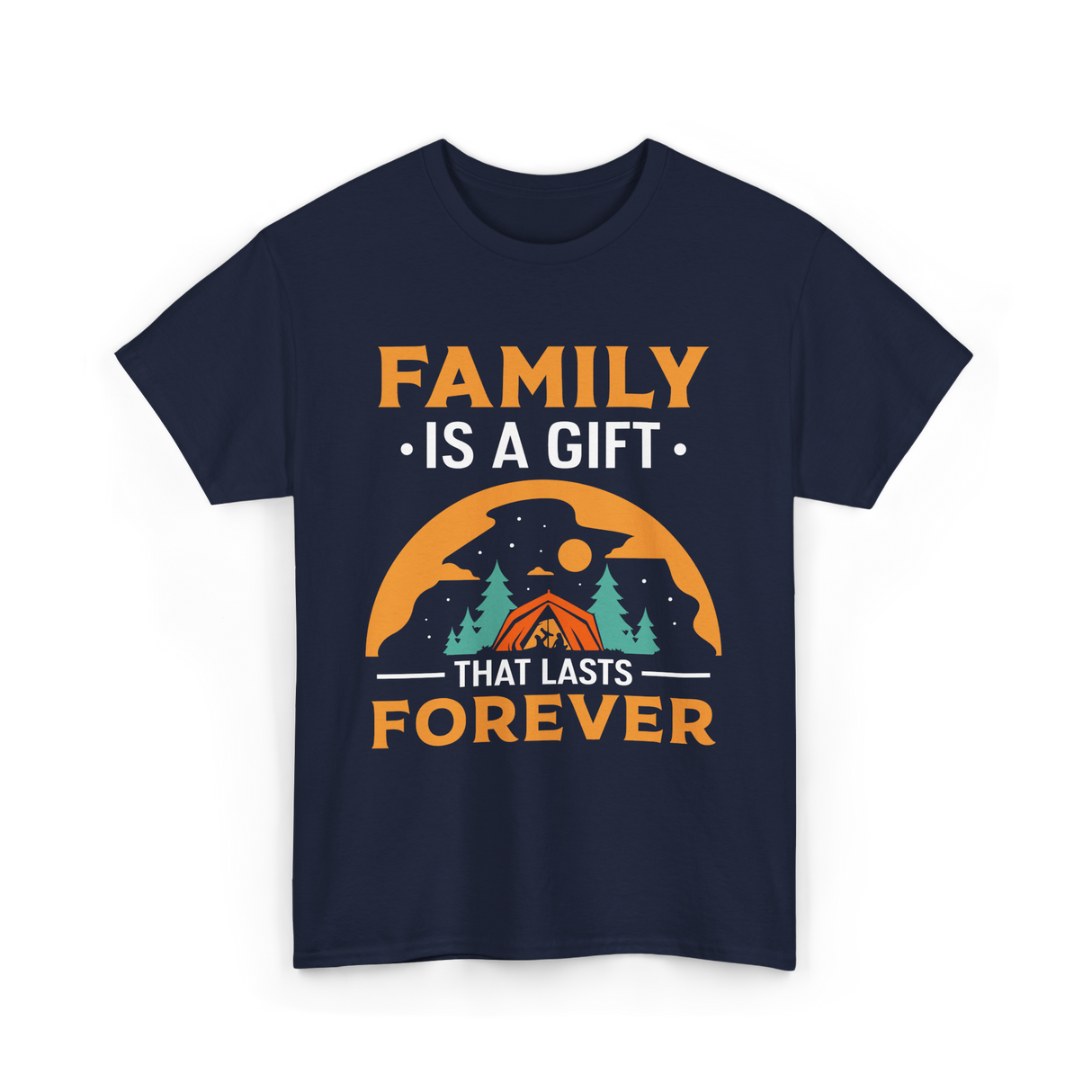 Family Is A Gift Family Reunion T-Shirt - Navy