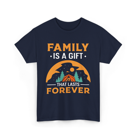 Family Is A Gift Family Reunion T-Shirt - Navy