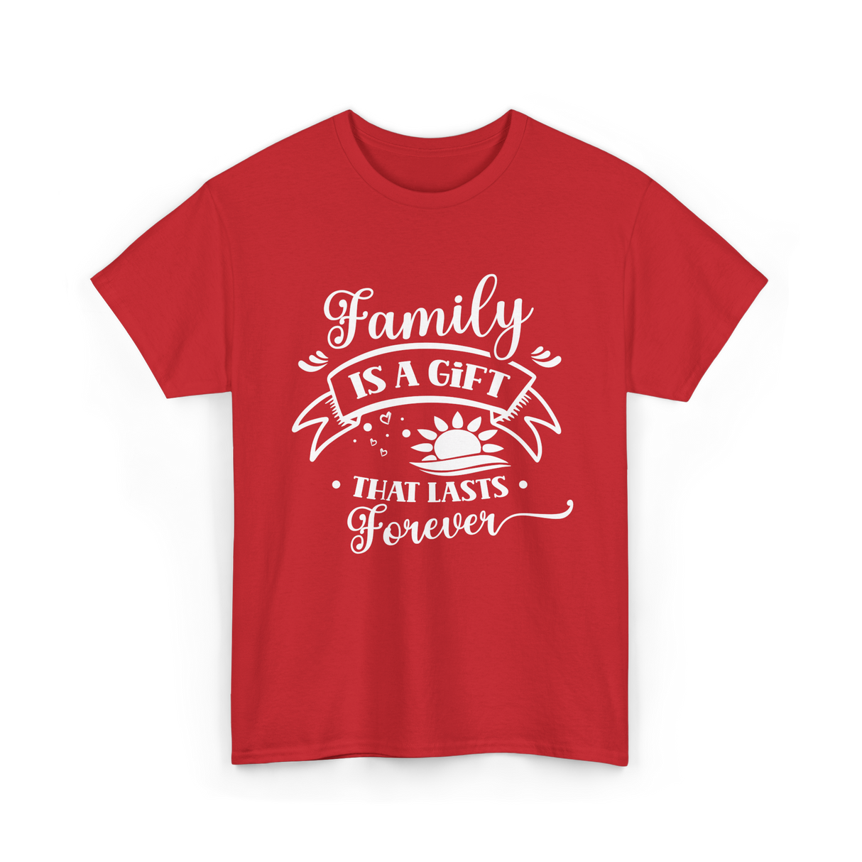 Family Is A Gift Family Reunion T-Shirt - Red