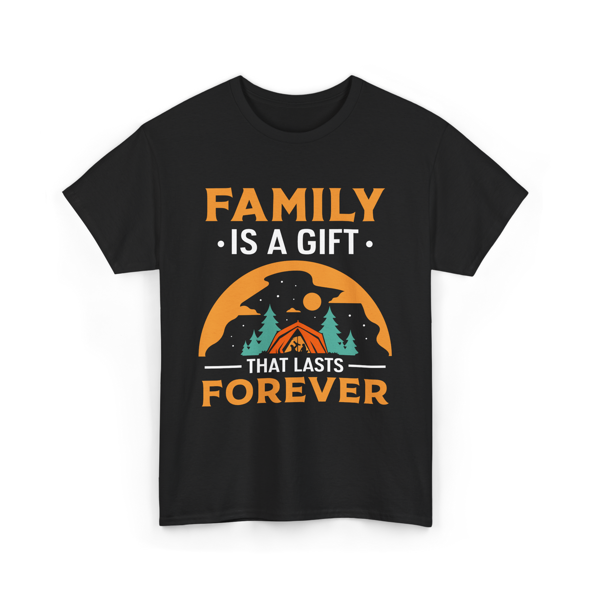 Family Is A Gift Family Reunion T-Shirt - Black