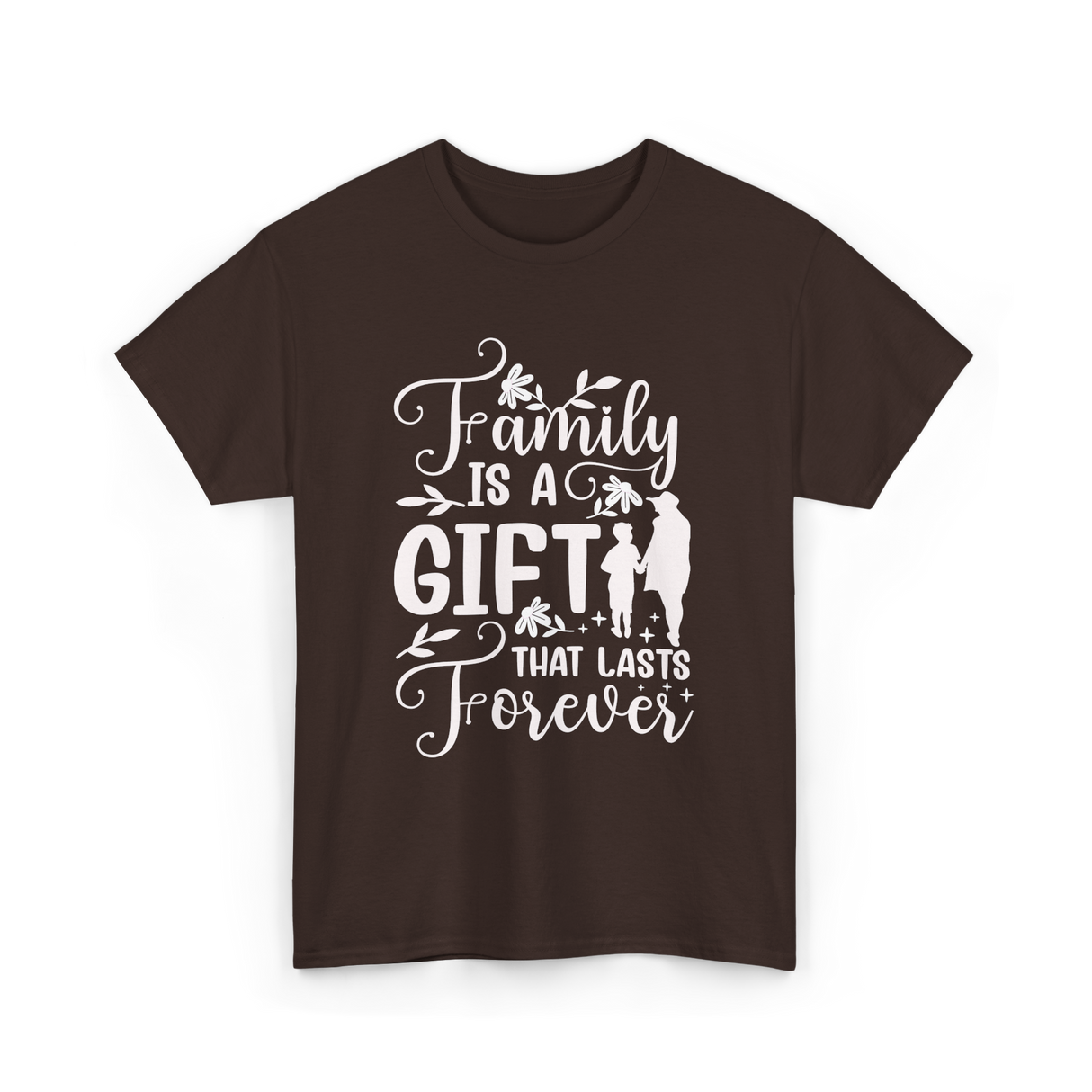 Family Is A Gift Family Reunion T-Shirt - Dark Chocolate