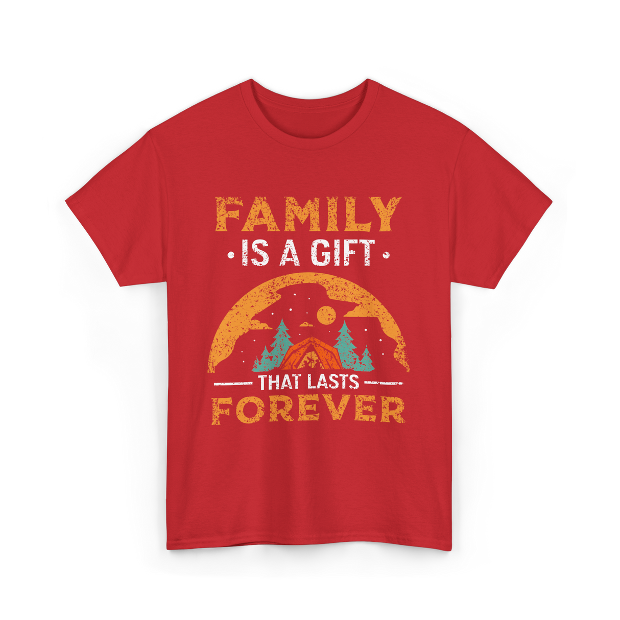 Family Is A Gift Family Reunion T-Shirt - Red