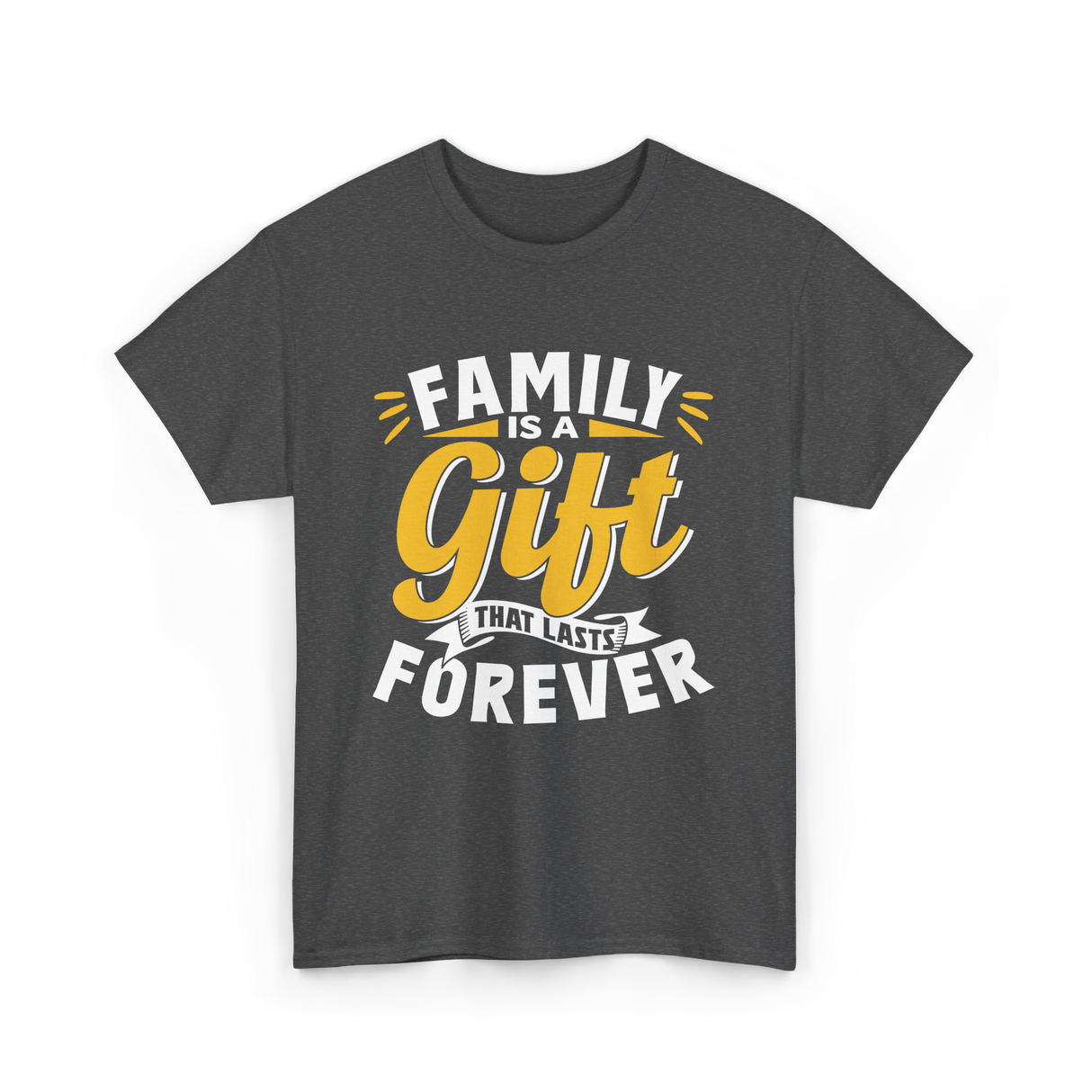 Family is a Gift Family Reunion T-Shirt - Dark Heather