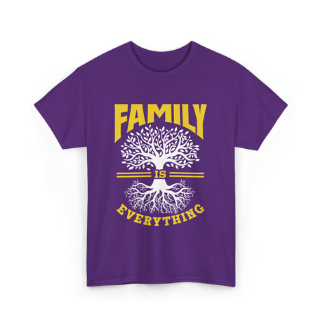 Family Is Everything Family Reunion T-Shirt - Purple