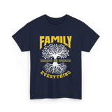 Family Is Everything Family Reunion T-Shirt - Navy