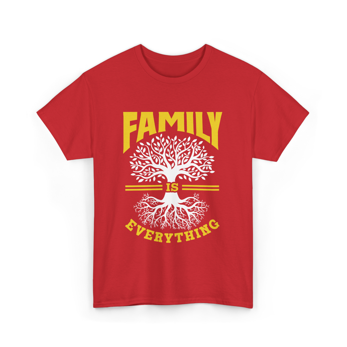 Family Is Everything Family Reunion T-Shirt - Red