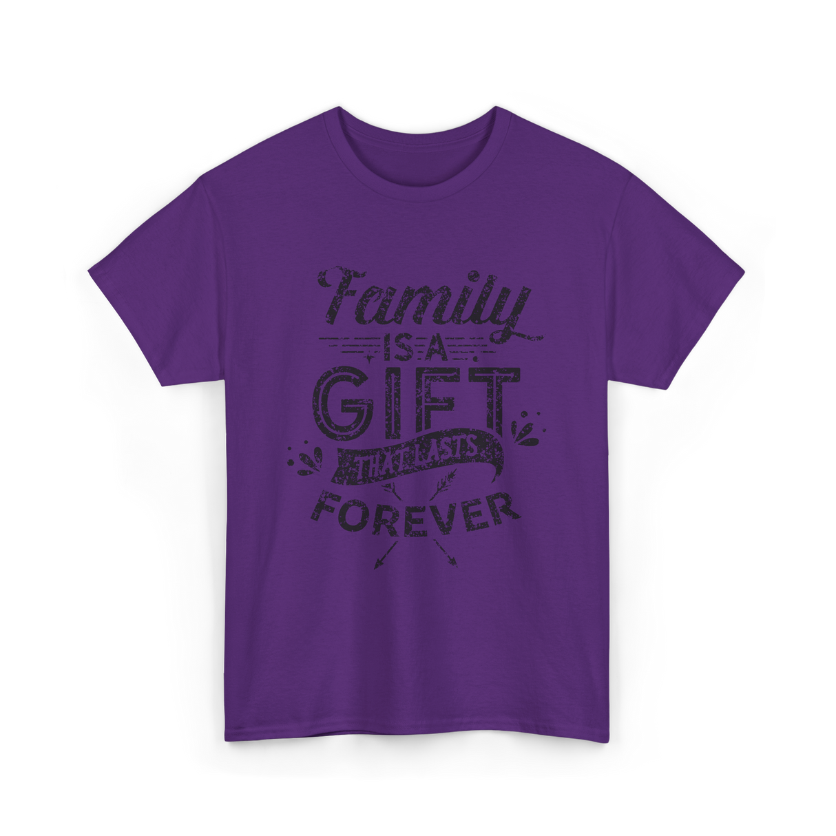 Family Is Forever Family Reunion T-Shirt - Purple