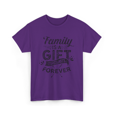 Family Is Forever Family Reunion T-Shirt - Purple