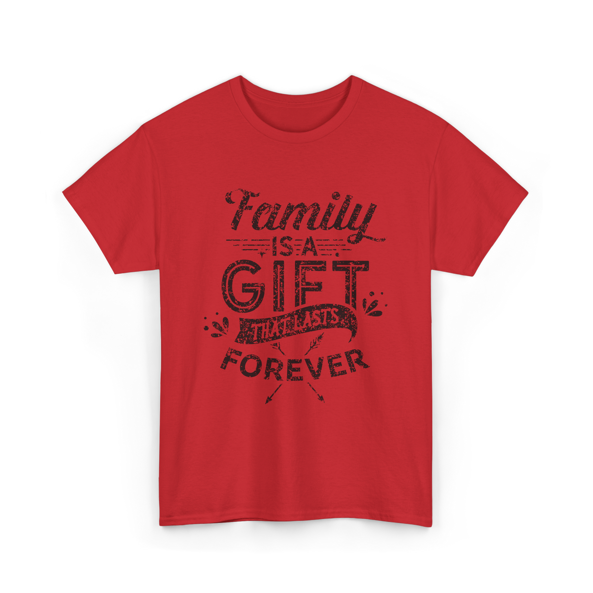 Family Is Forever Family Reunion T-Shirt - Red