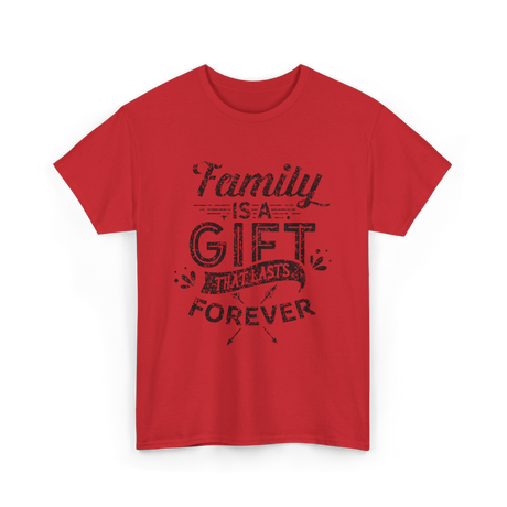 Family Is Forever Family Reunion T-Shirt - Red