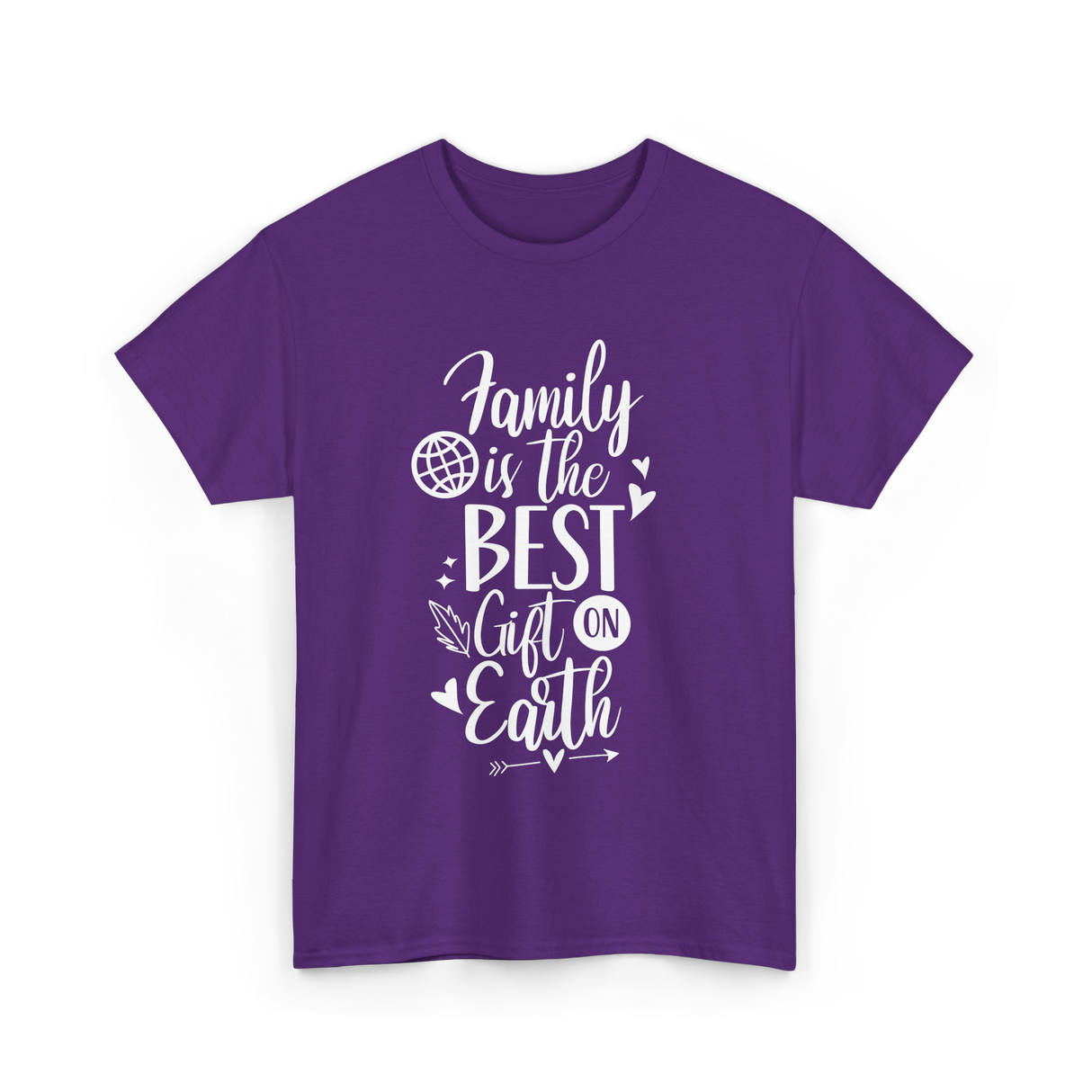 Family Is The Best Family Reunion T-Shirt - Purple