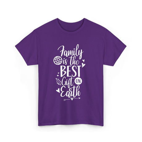 Family Is The Best Family Reunion T-Shirt - Purple