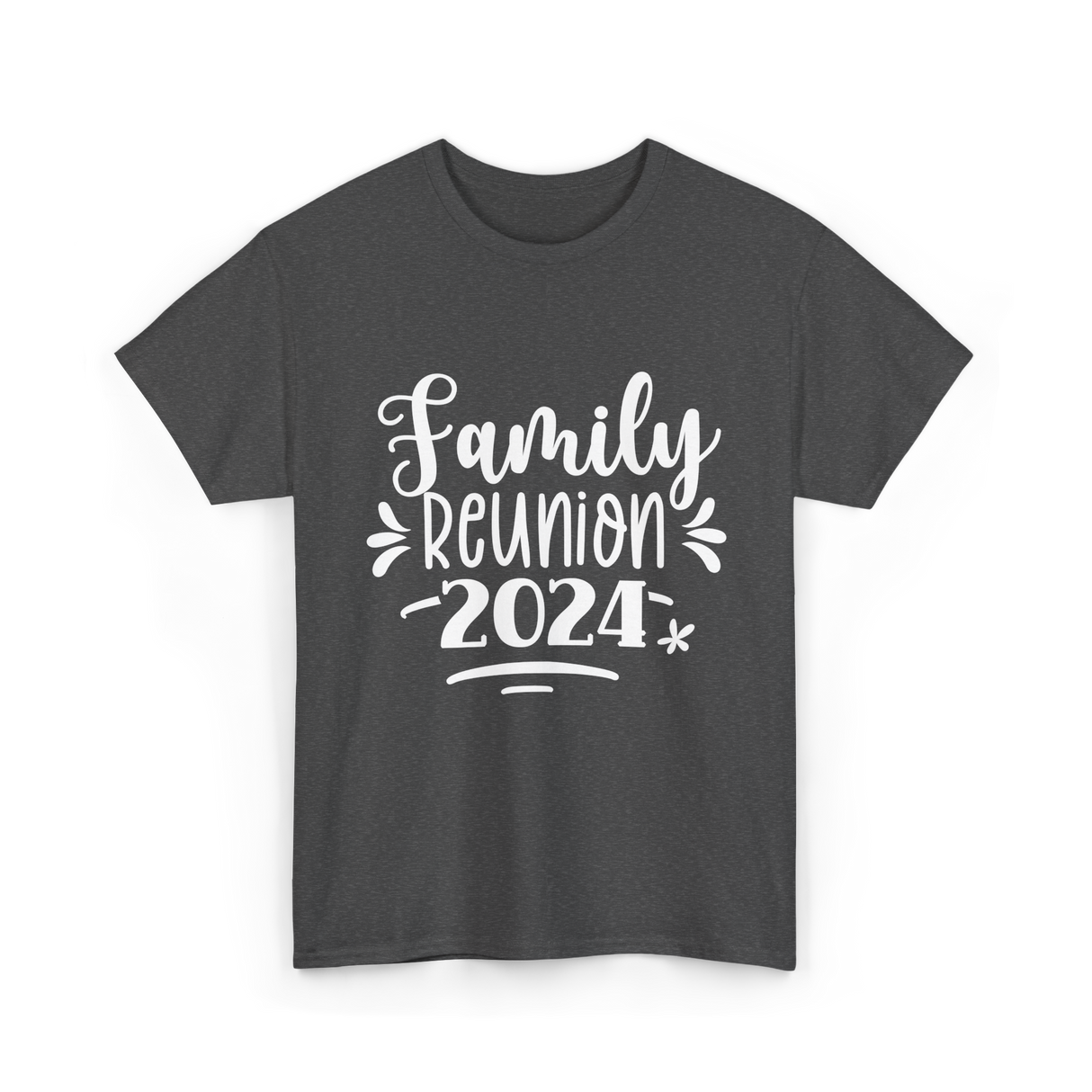 Family Reunion 2024 Family Gathering T-Shirt - Dark Heather
