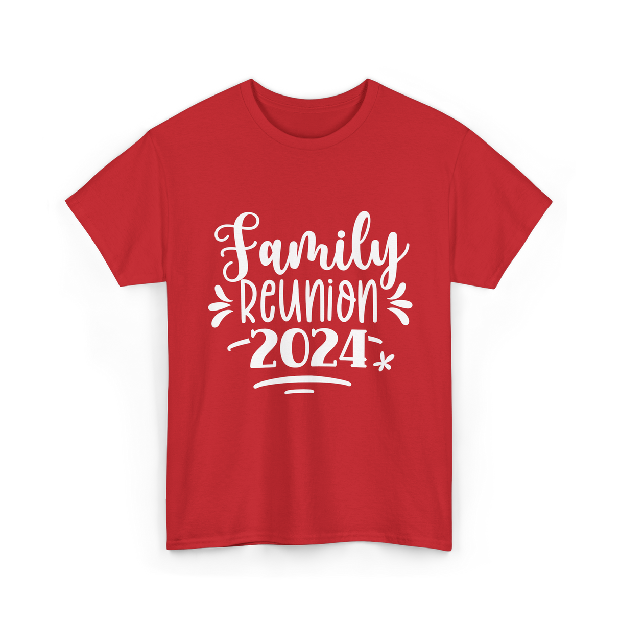 Family Reunion 2024 Family Gathering T-Shirt - Red