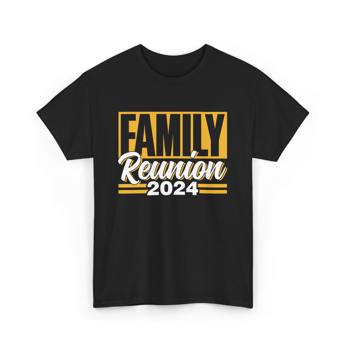 Family Reunion 2024 Gathering T-Shirt - Black