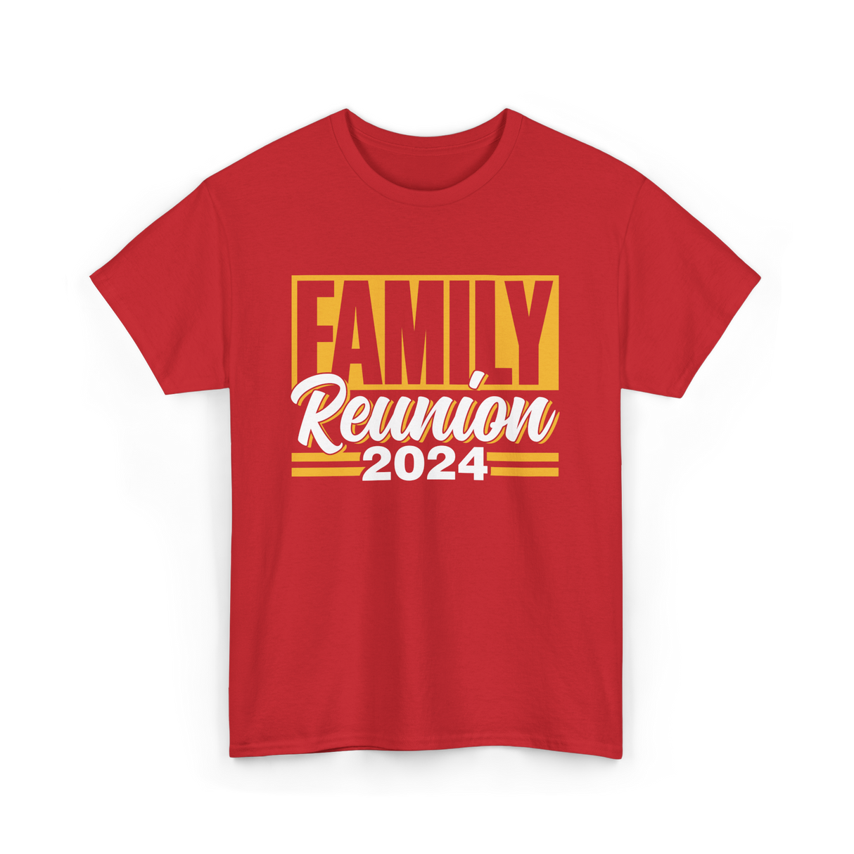 Family Reunion 2024 Gathering T-Shirt - Red