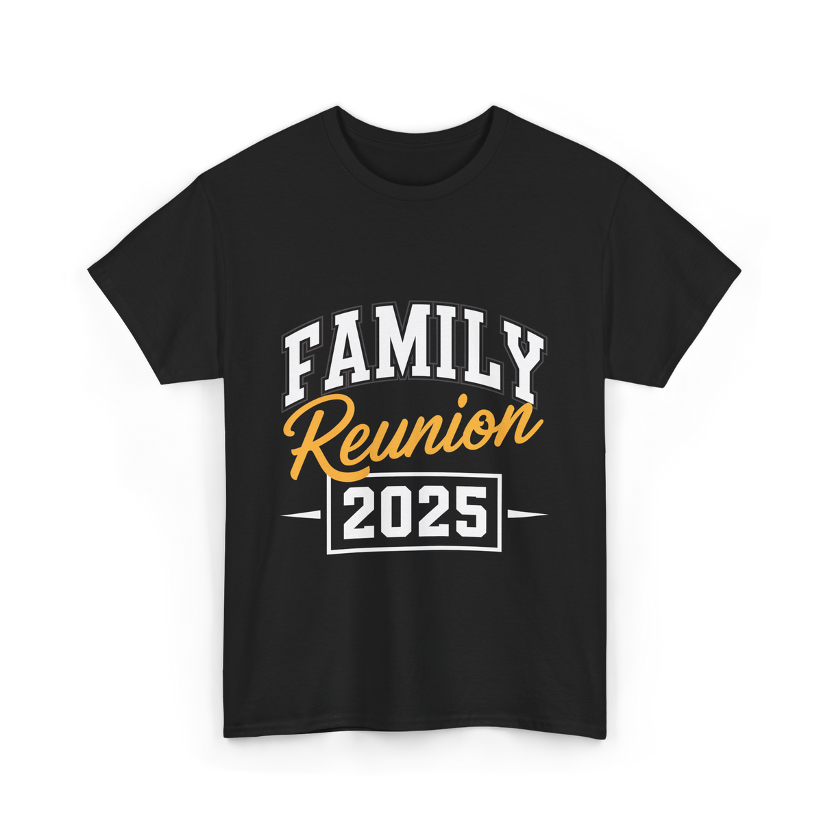 Family Reunion 2025 Gathering T-Shirt - Black