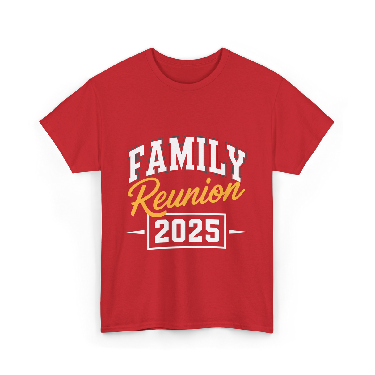 Family Reunion 2025 Gathering T-Shirt - Red