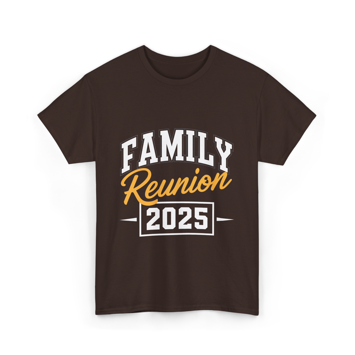 Family Reunion 2025 Gathering T-Shirt - Dark Chocolate