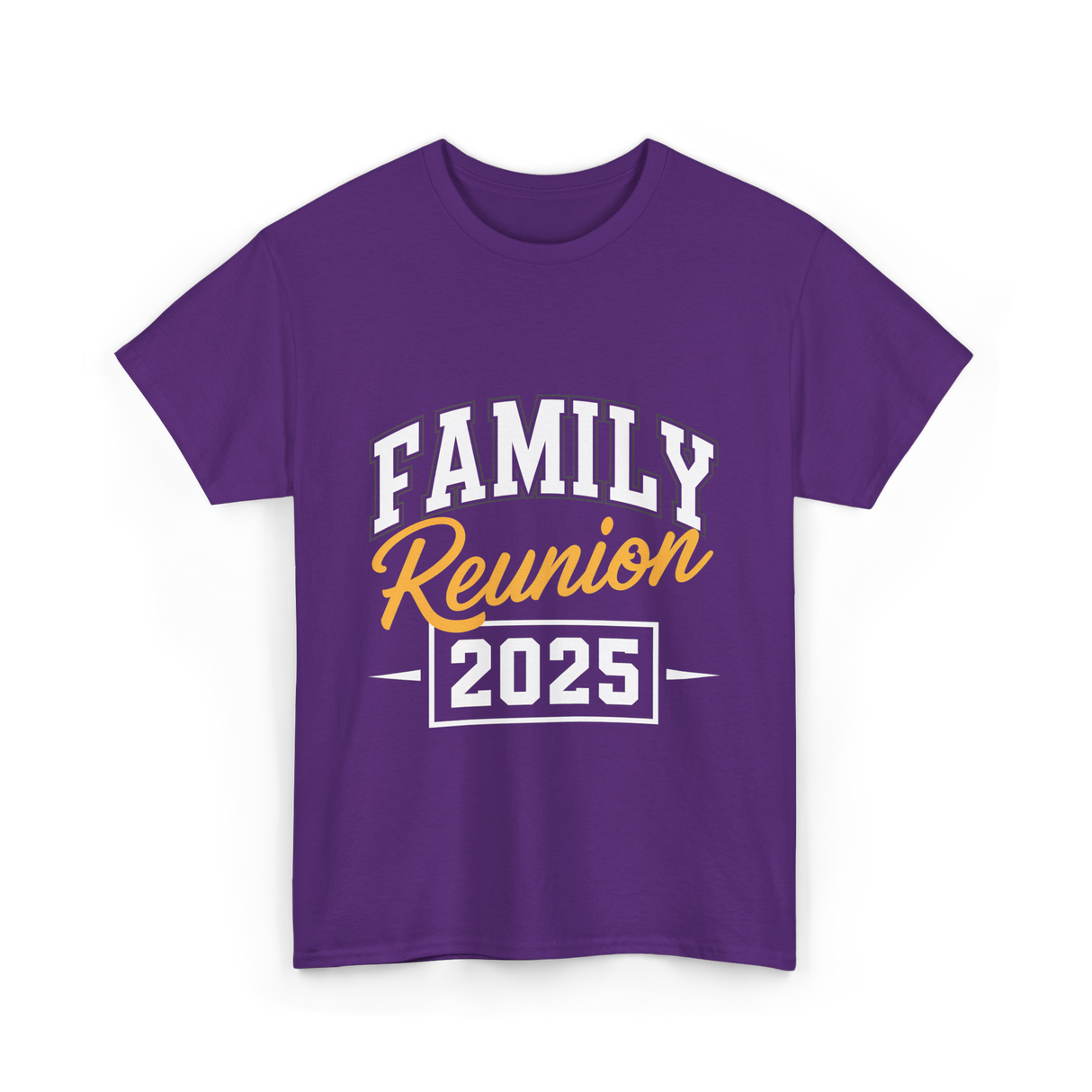 Family Reunion 2025 Gathering T-Shirt - Purple