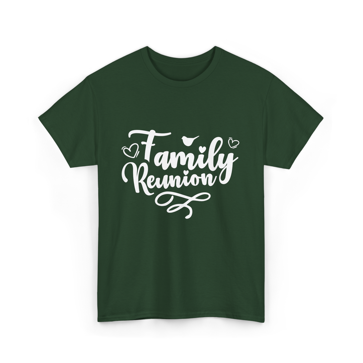 Family Reunion Family Family Events T-Shirt - Forest Green