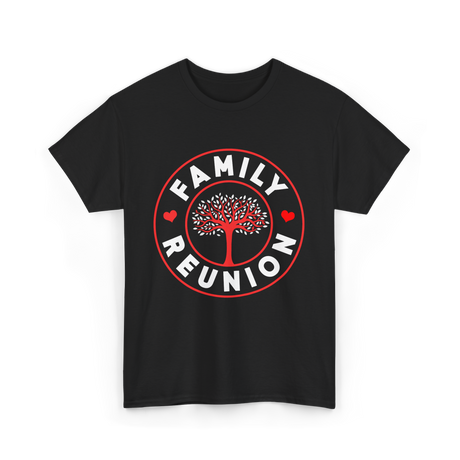 Family Reunion Family Gathering Connection T-Shirt - Black