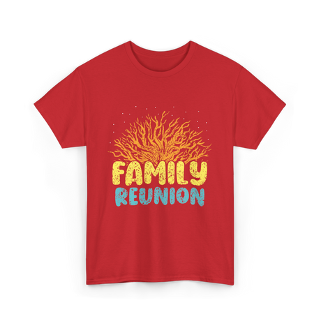 Family Reunion Family Gathering Reunion T-Shirt - Red